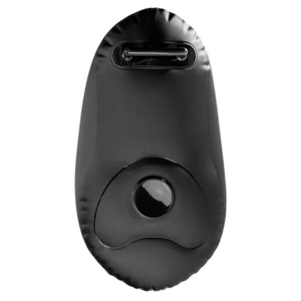 Černé nafukovací erotické křeslo Pipedream Body Dock s odnímatelným dildem