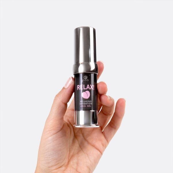 Airless obal o objemu 15 ml s análním gelem Secret Play Relax