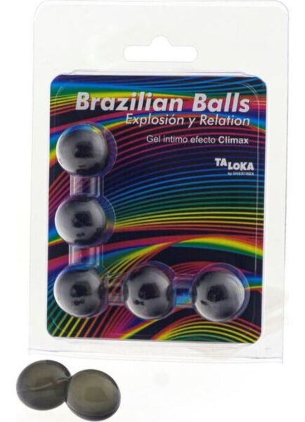 Balení 5 brazilských kuliček Diverty Sex Brazilian Balls Clímax