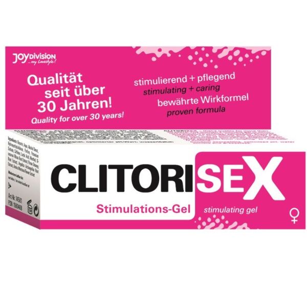 Stimulační gel Joydivision Clitorisex v balení 25 ml