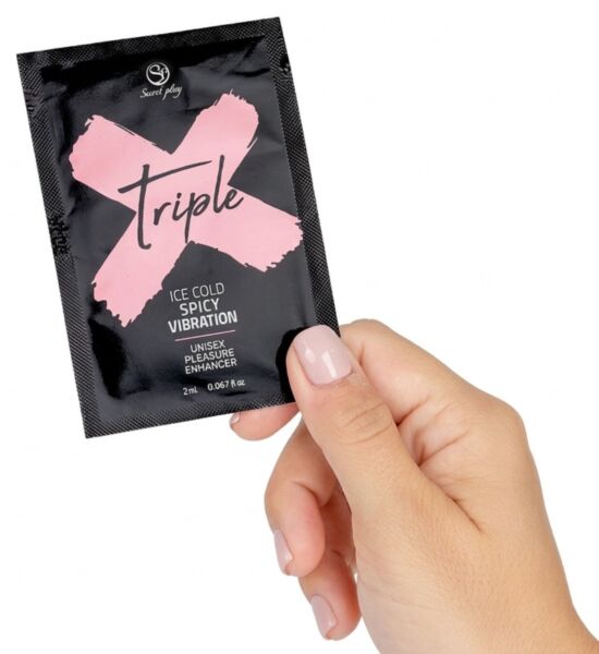 Sáček 2 ml se stimulačním gelem Secret Play Triple X