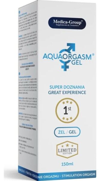 Intimní gel Medica Group Aqua Orgasm Gel, 150 ml