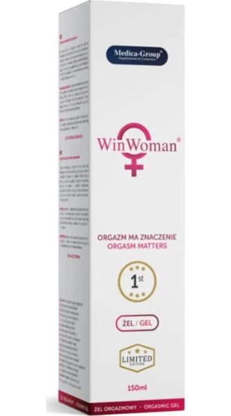 Balení 150 ml intimního gelu WinWoman Gel od Medica Group