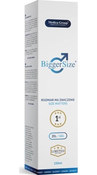Intimní gel Medica-Group BiggerSize Gel 150 ml