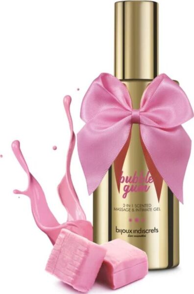 Masážní a intimní gel Bijoux Indiscrets Bubblegum, 100 ml