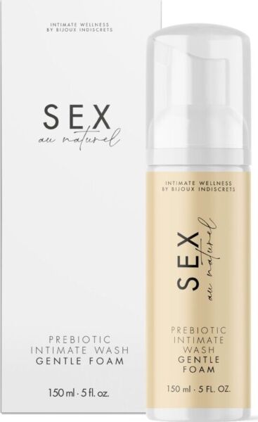 Prebiotická intimní pěna Bijoux Indiscrets Gentle Foam, lahvička 150 ml