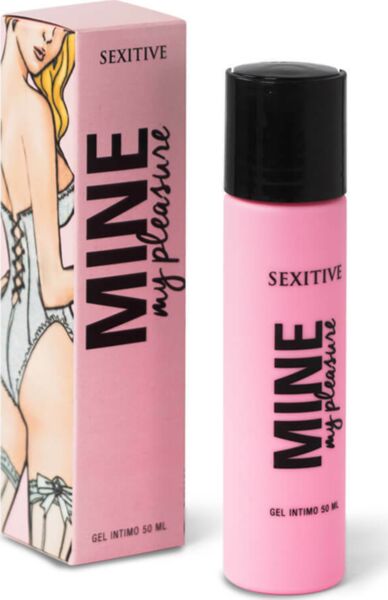 Balení intimního gelu Sexitive Mine, my pleasure o objemu 50 ml