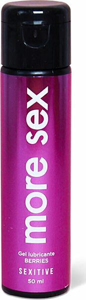Lubrikační gel na vodní bázi Sexitive More Sex, balení 50 ml