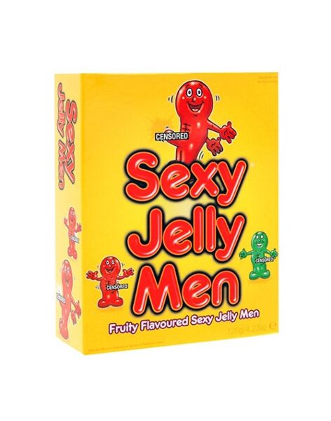 Gumové bonbony Spencer & Fleetwood Sexy Jelly Men ve tvaru panáčka s penisem