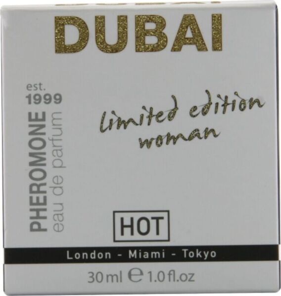 Flakon parfému s feromony HOT Dubai Woman o objemu 30 ml
