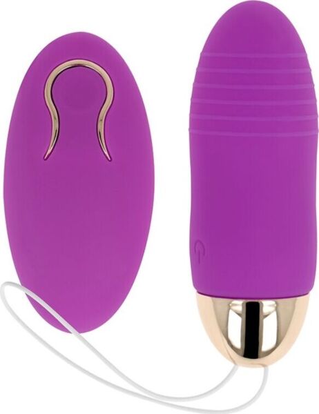Vibrační vajíčko Ohmama fialové s ovladačem