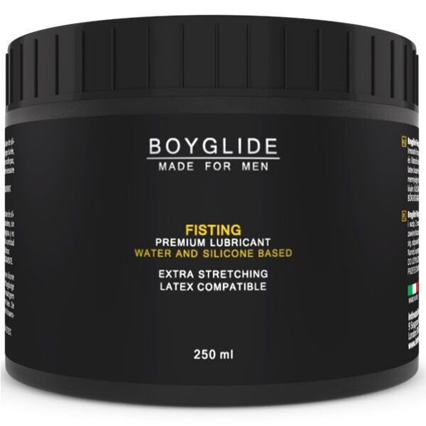Láhev lubrikantu Boyglide Fisting o objemu 250 ml od Intimateline