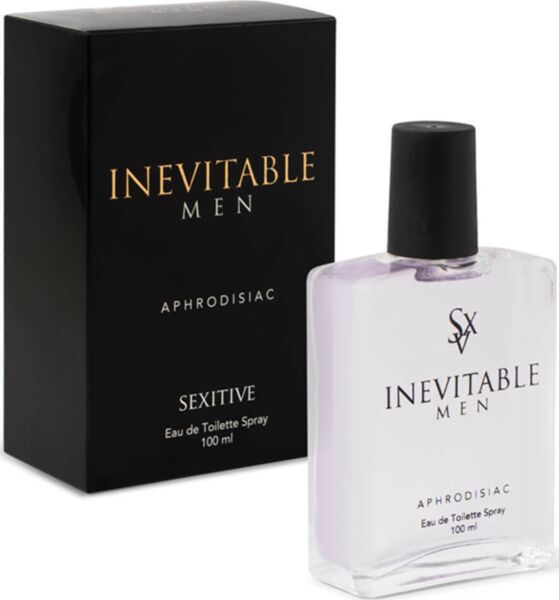 Skleněný flakon parfému SEXITIVE Inevitable Men 100 ml s rozprašovačem