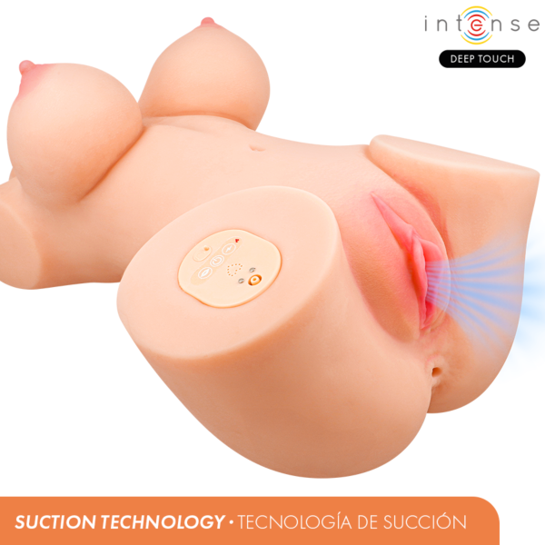 Masturbátor Intense Deep Touch Vero Torso s vaginálním otvorem