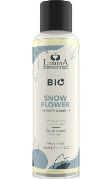 Masážní olej Intimateline Luxuria Bio, 100 ml