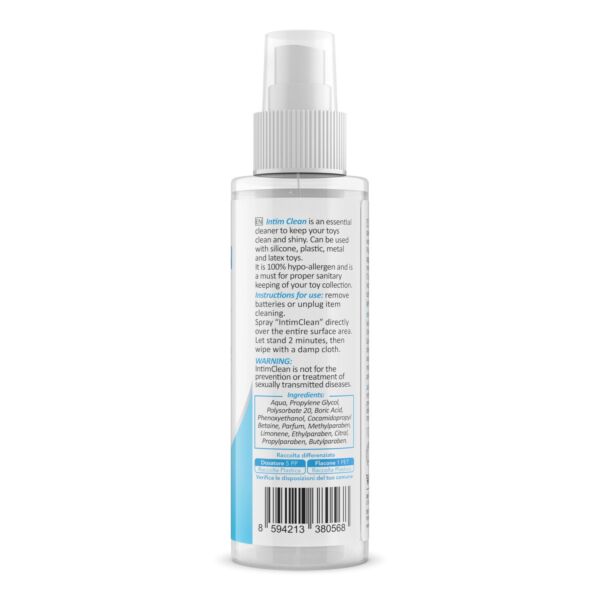 Sprej na čištění erotických pomůcek IntimClean Toy Cleaner od Intimateline, 100 ml