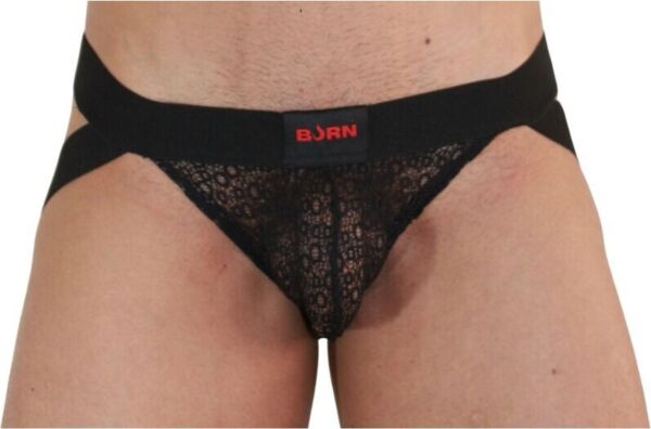 Jockstrap Burn 005 s průhlednými a lesklými detaily