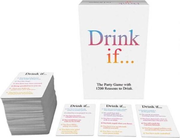 Pitná hra Kheper Games Drink If s krabicí a kostkou