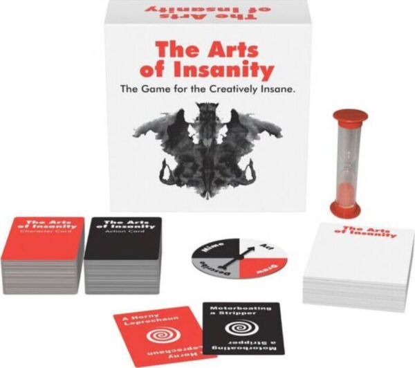 Krabice společenské hry pro dospělé Kheper Games The Arts of Insanity