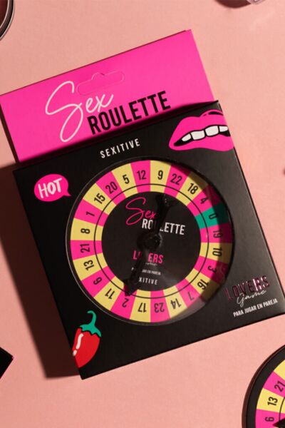 Erotická hra Sex Roulette Lovers Game od Sexitive s otočnou šipkou