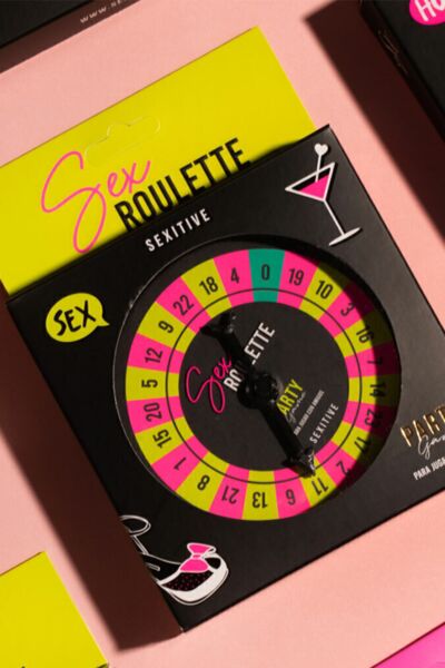 Erotická hra Sexitive Sex Roulette Party Game