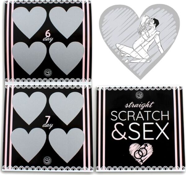 Stírací erotická hra Secret Play Scratch & Sex Hetero pro páry
