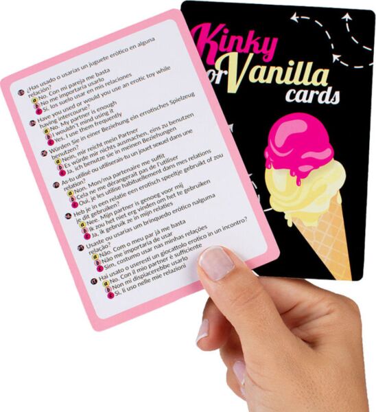 Erotická stolní hra Secret Play Kinky or Vanilla s krabicí