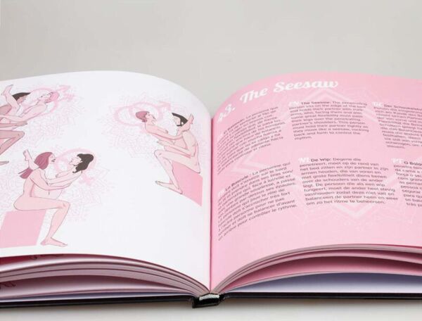 Kniha o sexuálních pozicích Secret Play Kamasutra