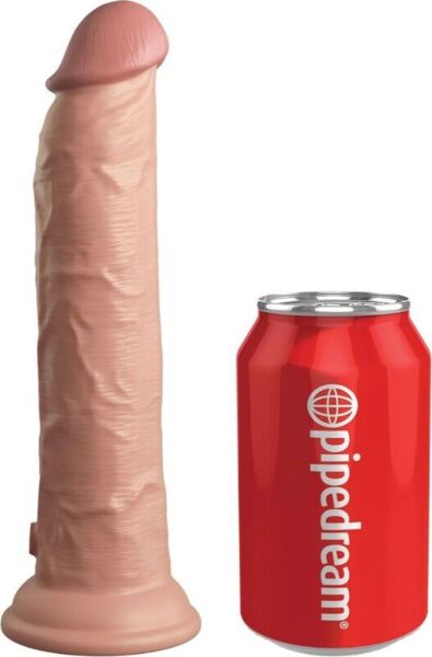 Realistické silikonové dildo King Cock Elite se základnou s přísavkou