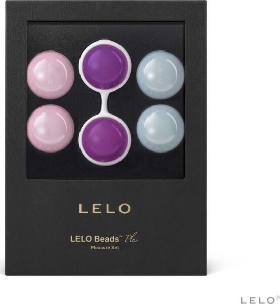 Venušiny kuličky LELO Beads Plus se šesti kuličkami a silikonovým držákem