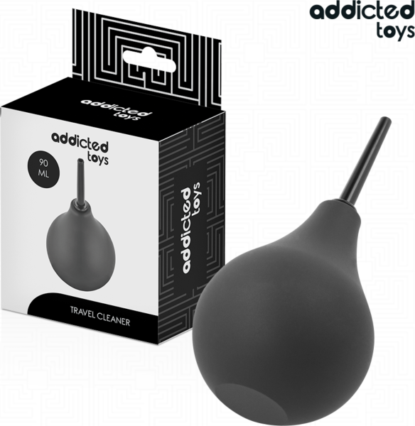 Anální sprcha Addicted Toys Travel Anal Cleaner s flexibilní hruškou