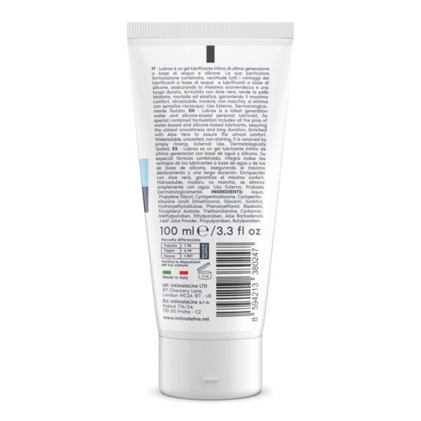 Hybridní anální lubrikant IntimateLine Lubrax 100 ml