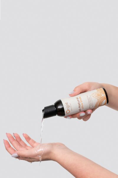 Láhev lubrikantu na vodní bázi Orgie All-Natural Ultra Slide o objemu 150 ml