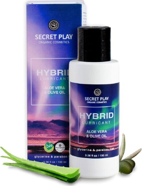 Lahvička lubrikantu Secret Play Hybrid 100 ml