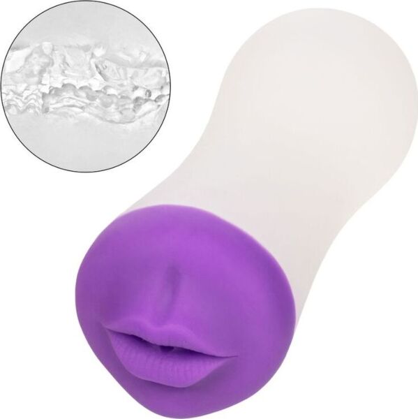 Dvoubarevný masturbátor CalExotics Deep Throat Grip