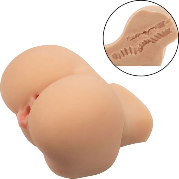 Anatomický masturbátor CalExotics The Farmers Daughter s předním a zadním otvorem