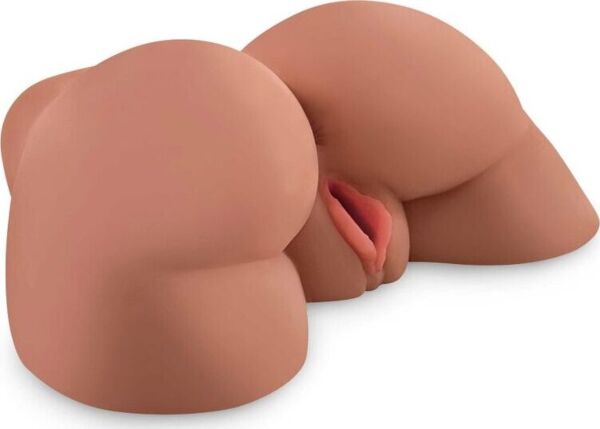 Masturbátor PDX PLUS+ Great Ass ve tvaru zadečku se dvěma otvory