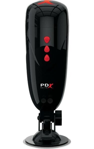 Masturbátor PDX Elite Dirty Talk Starter s pouzdrem a návlekem z Fanta Flesh
