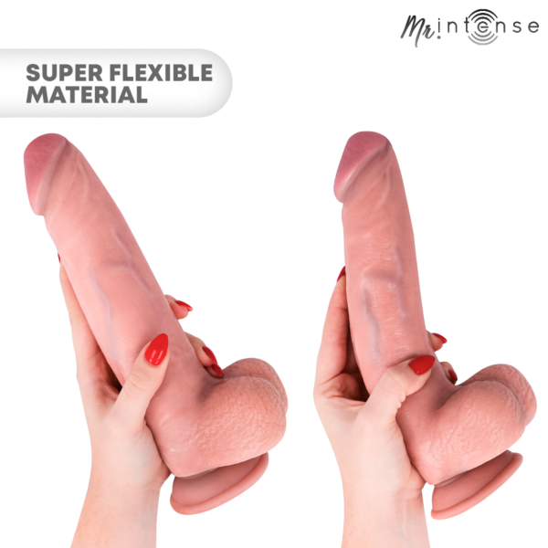 Realistické dildo Mr. Intense Neeson 27 cm s přísavkou a varlaty