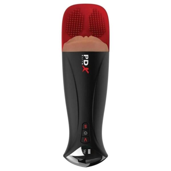 Automatický masturbátor PDX Elite Fap-O-Matic Pro XL v hnědé barvě