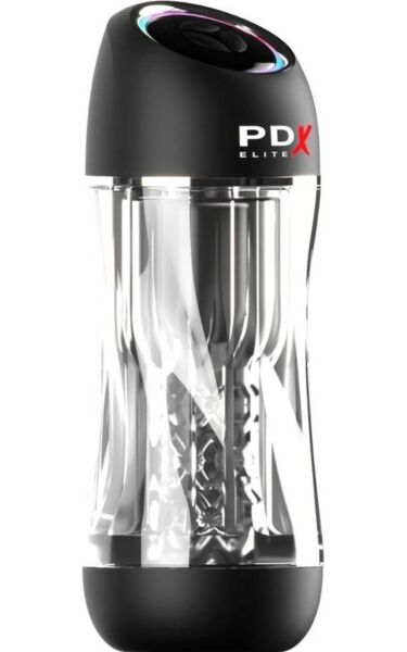Automatický masturbátor PDX Elite Viewtube Pro s průhlednou vložkou
