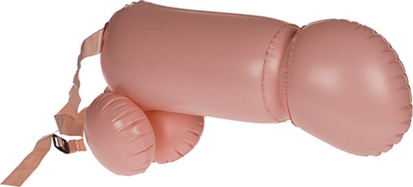 Sada Out Of The Blue Inflatable Penis se dvěma nafukovacími penisy a dvěma nastavitelnými pásy