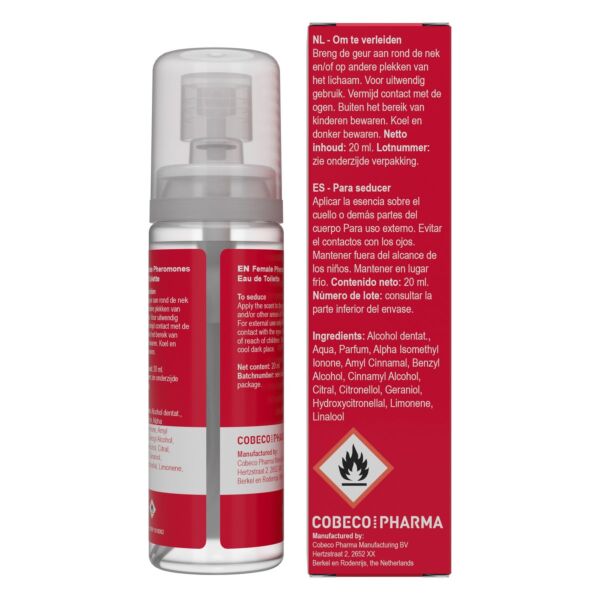 Parfém s feromony Cobeco Feromonas v balení 20 ml