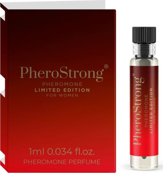 Lahvička parfému s feromony PheroStrong Limited Edition For Women o objemu 1 ml