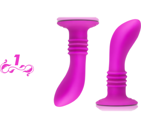 Vibrační anální kolík Pretty Love Booty Passion s přísavkou