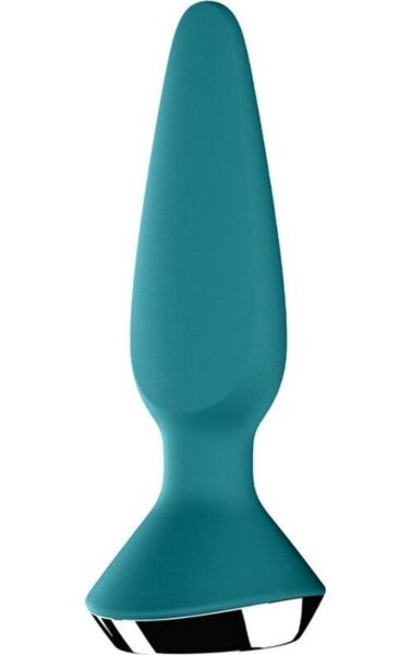 Vibrační anální kolík Satisfyer Plug-ilicious 1 s kónickým tvarem a širokou základnou