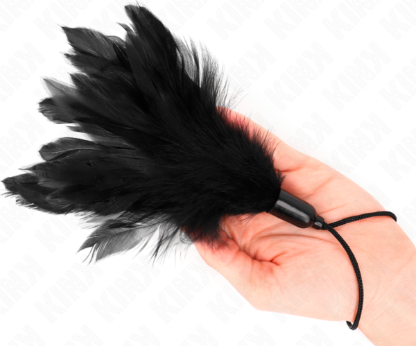 Pírko na lechtání Kink Tickle Feathers, 15 cm