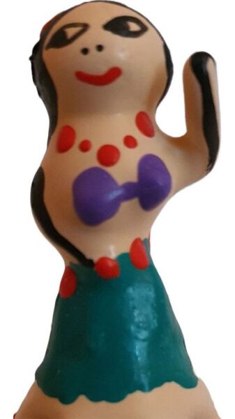 Vtipný kondom Hula dívka od Condomerie z ručně malovaného latexu