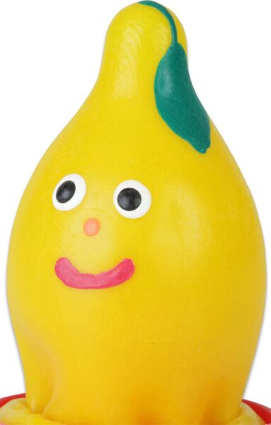 Ručně malovaný dekorativní kondom Condomerie Lemon