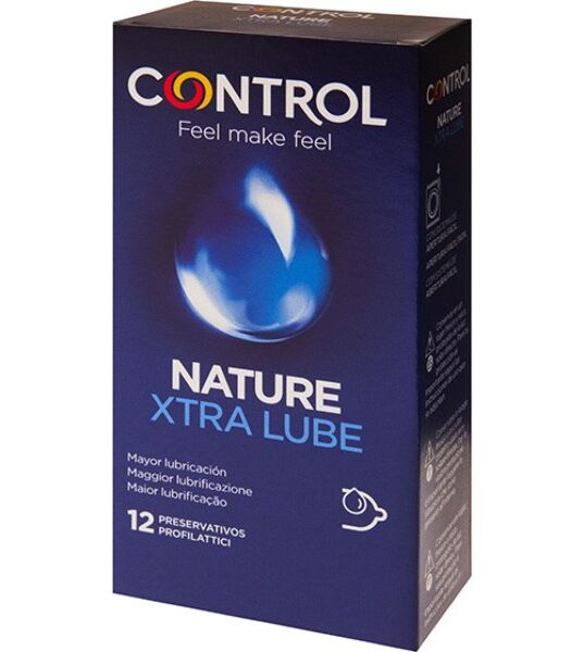 Krabička kondomů Control Xtra Lube, 12 kusů